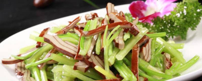 芹菜香干做法(芹菜香干怎么做)